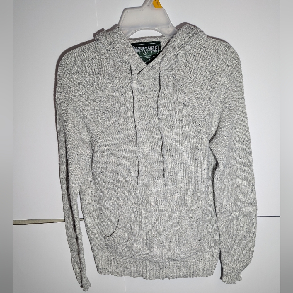 American Eagle Men's Textured Knit Sweater